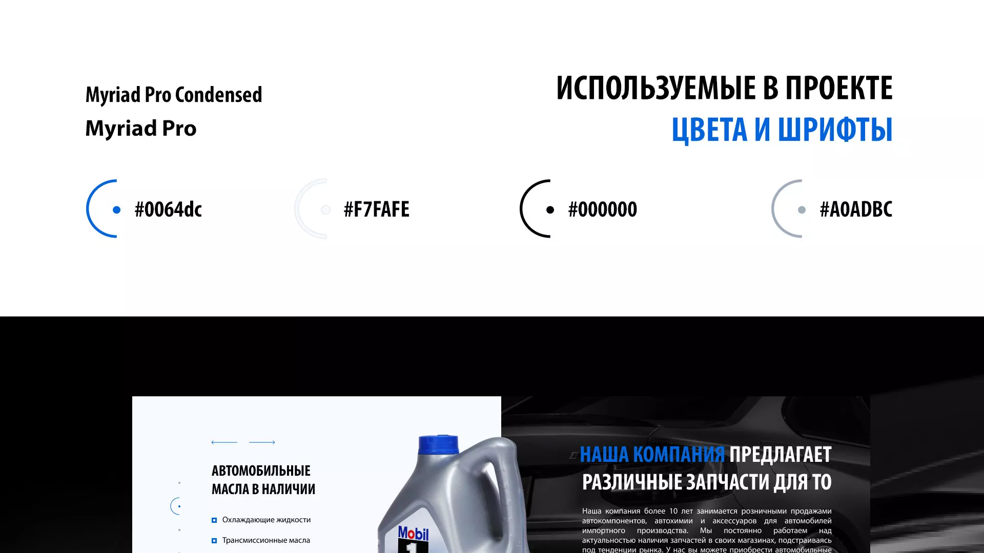 Разработка сайта магазина автозапчастей «М7» в Воронеже